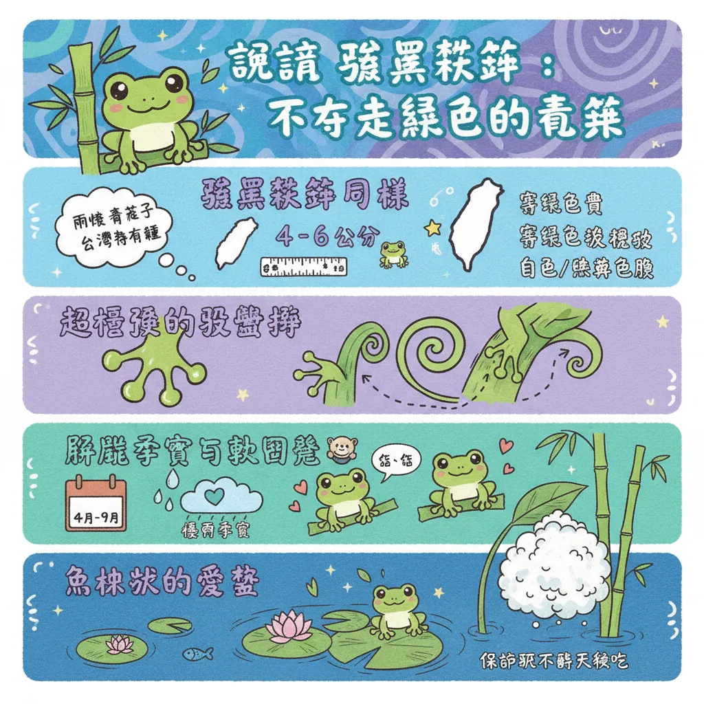 認識諸羅樹蛙：不只是綠色的青蛙