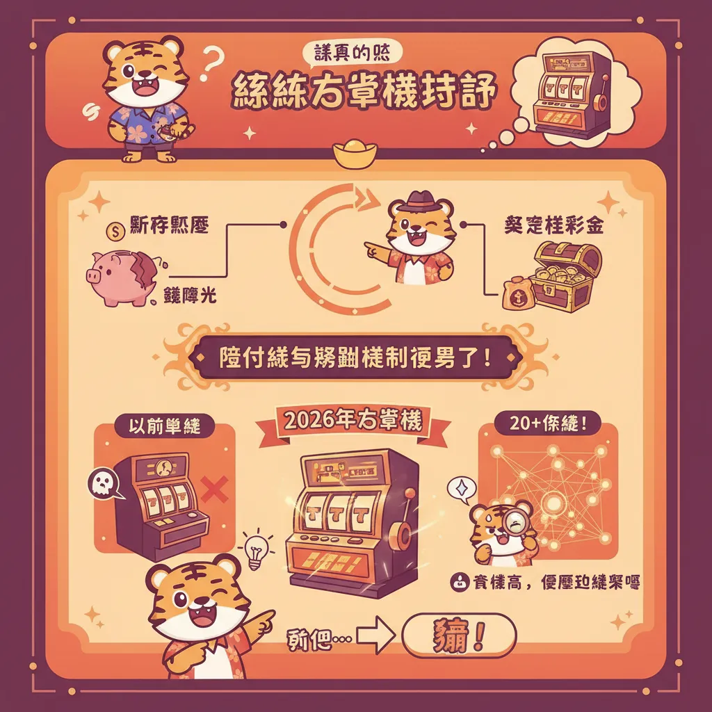 線上老虎機技巧：從賠付線到獎勵怎麼選最賺