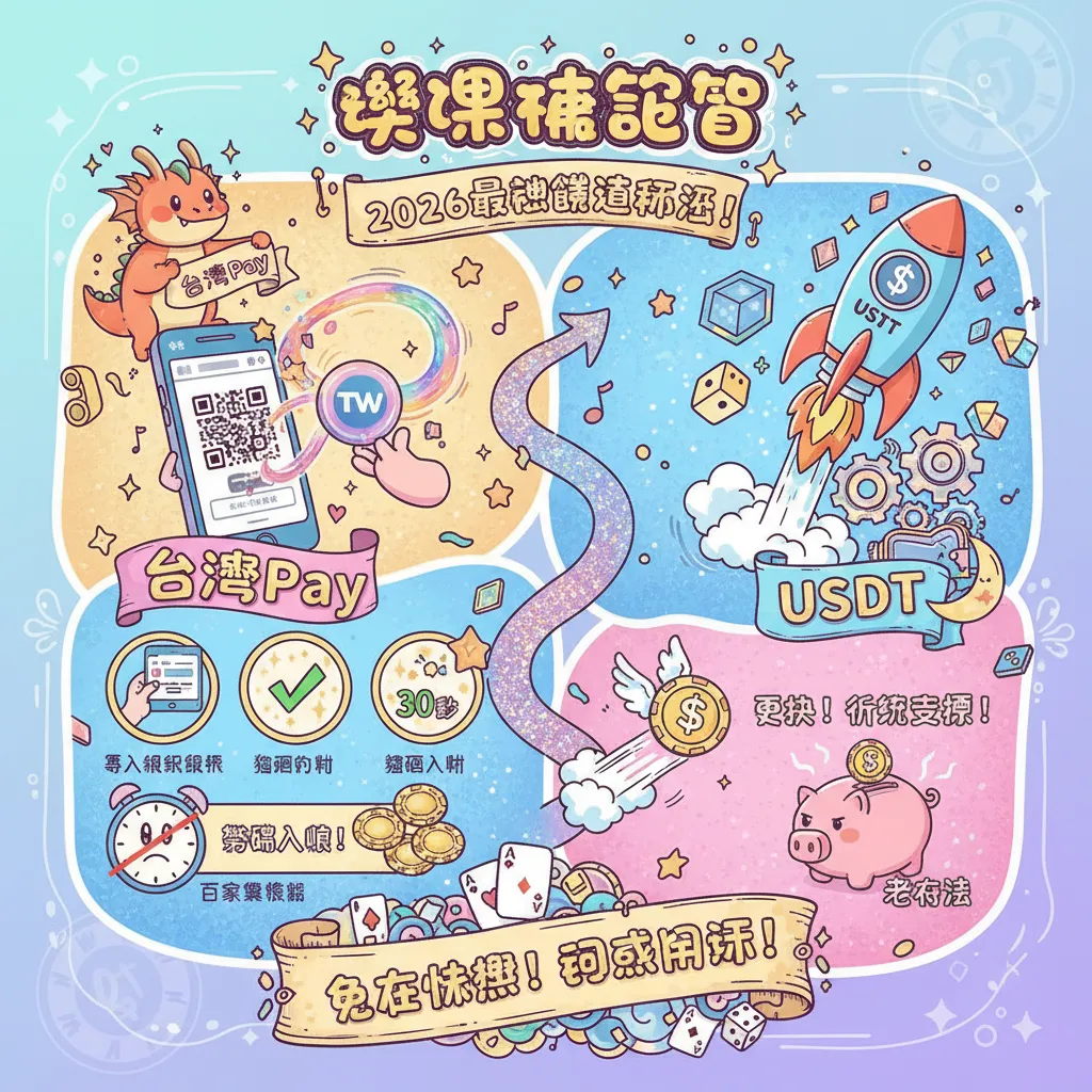 2026最新玩法：用臺灣Pay或USDT買百家樂籌碼